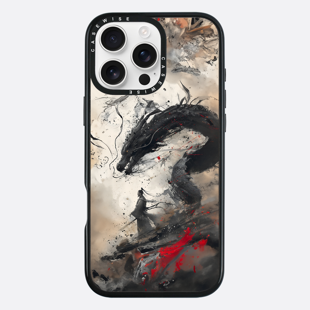 Vintage Japaner Samurai Drache - Hülle