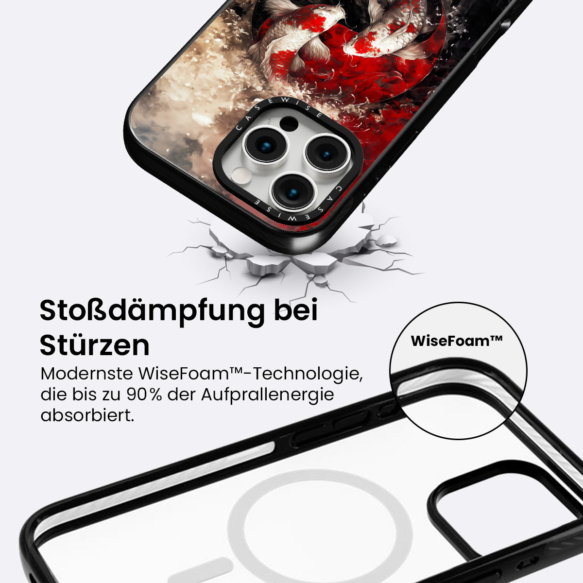 Yin und Yang Kirschblüte - Hülle