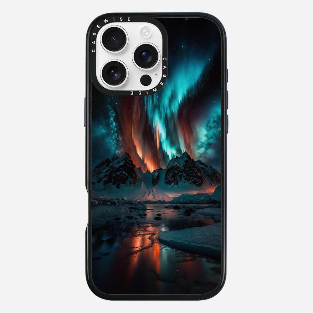 Aurora Borealis in der Nacht - Hülle