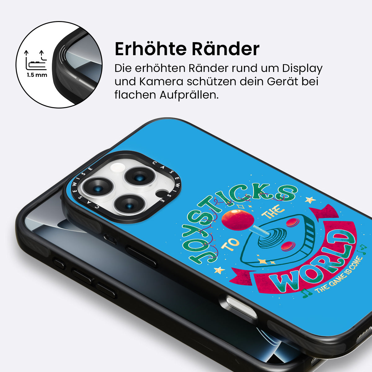 Joysticks für die Weltblau - Hülle