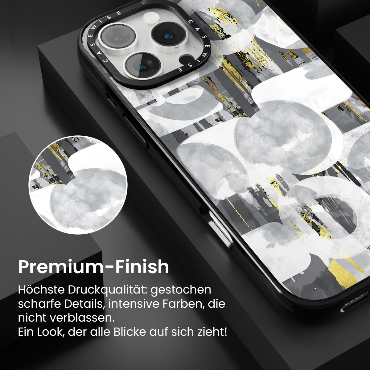 Zusammenfassung Gemälde Nr. 58 |Spielen Sie mit Formen und Farben - Hülle