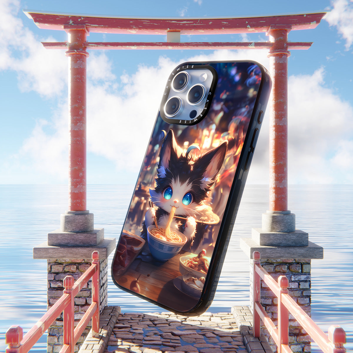 Japanische Ramenkatze - Hülle