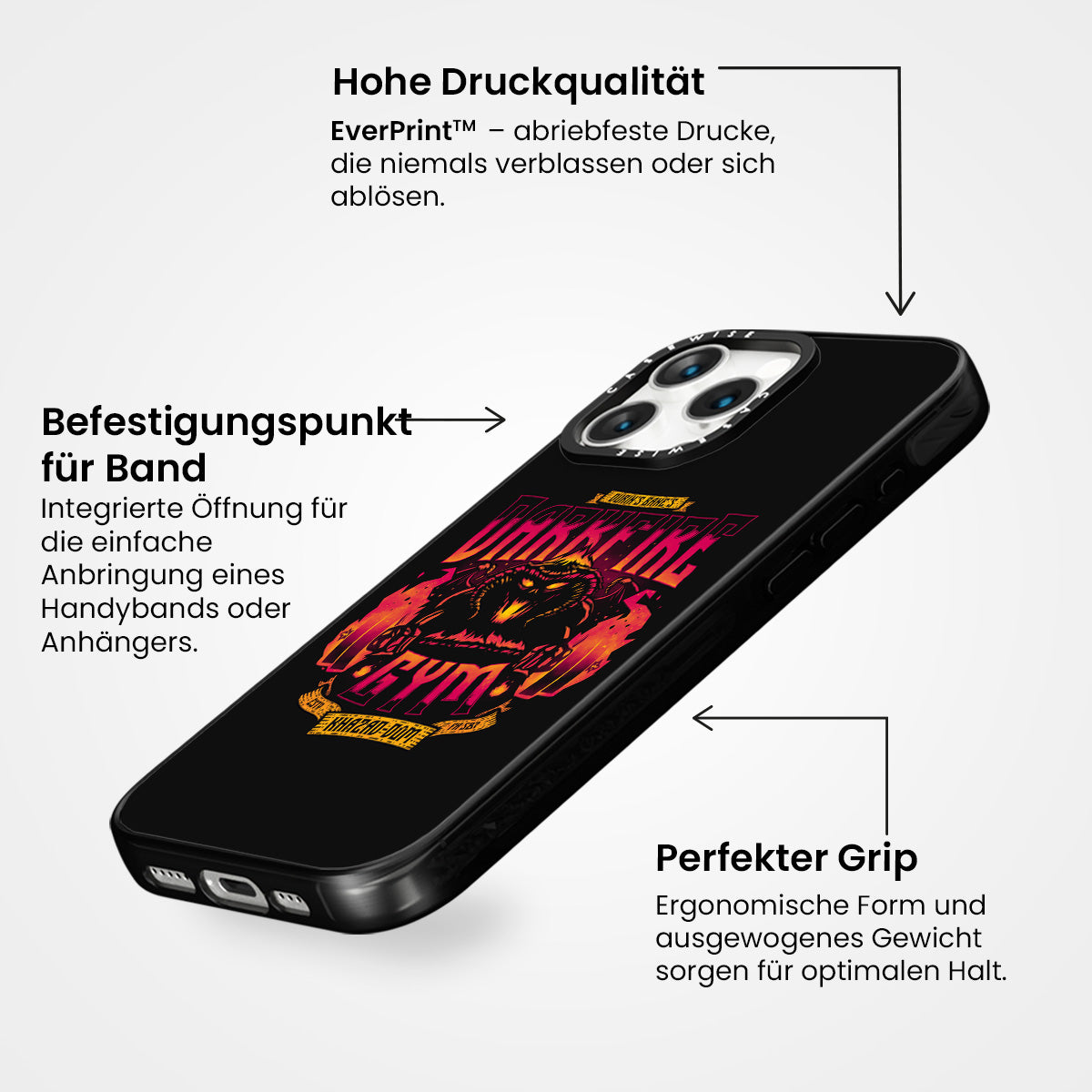 Darkfire Gym schwarz - Hülle