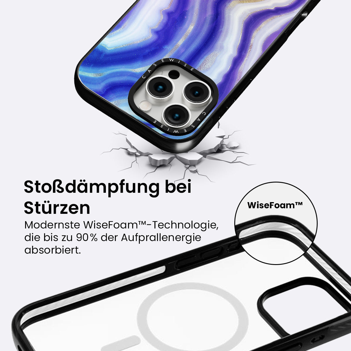 Neon -Achat -Textur 05 - Hülle