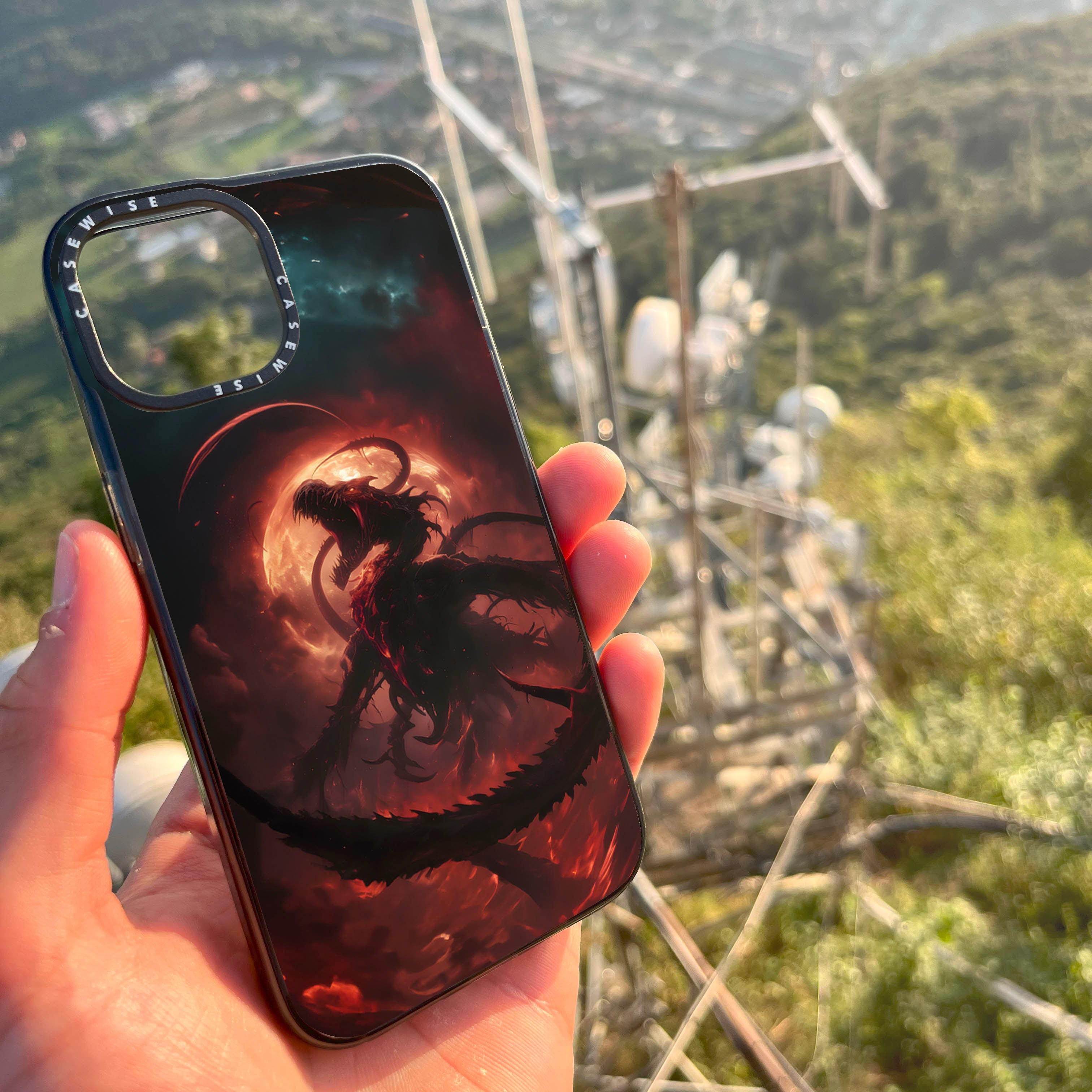 Roter Drache - Hülle