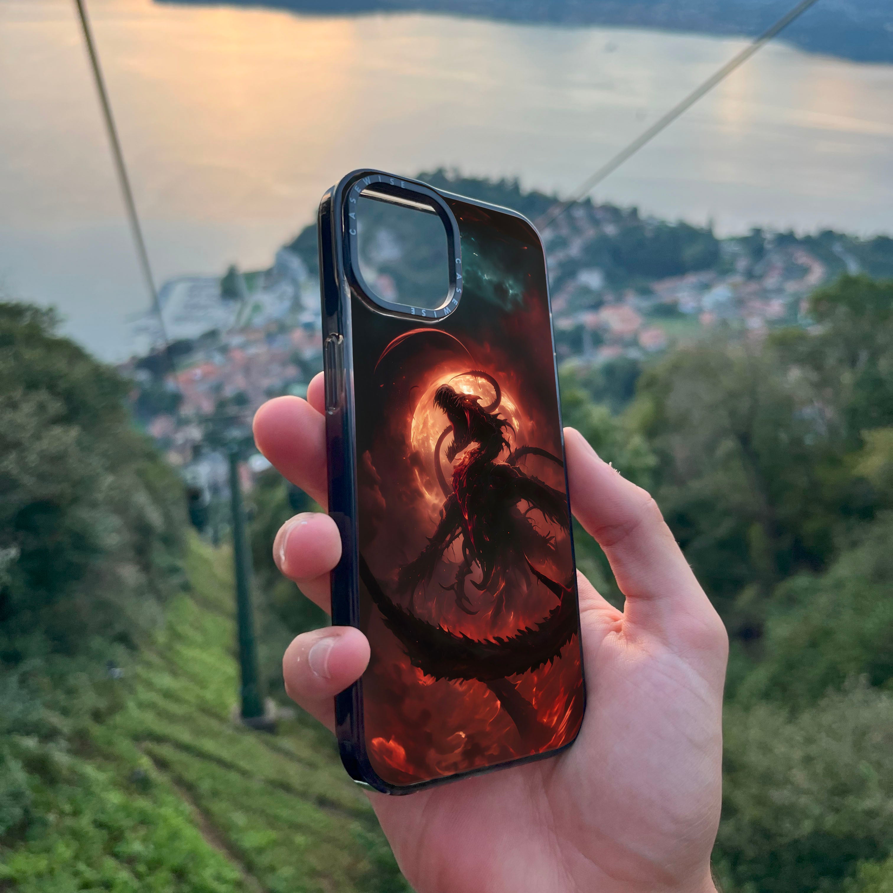Roter Drache - Hülle