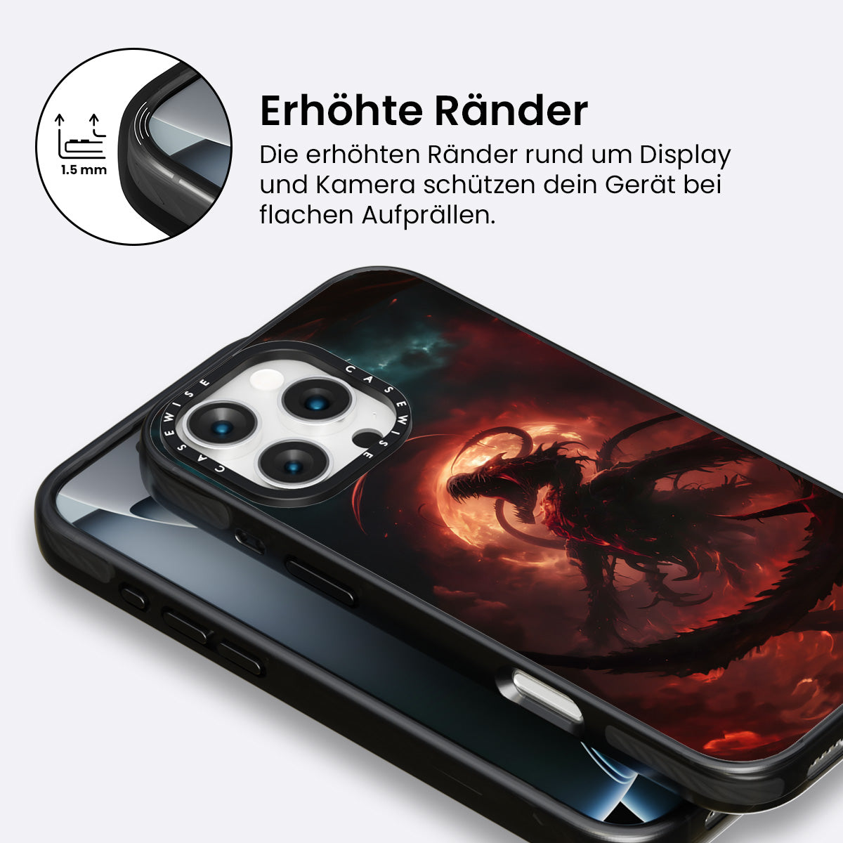 Roter Drache - Hülle