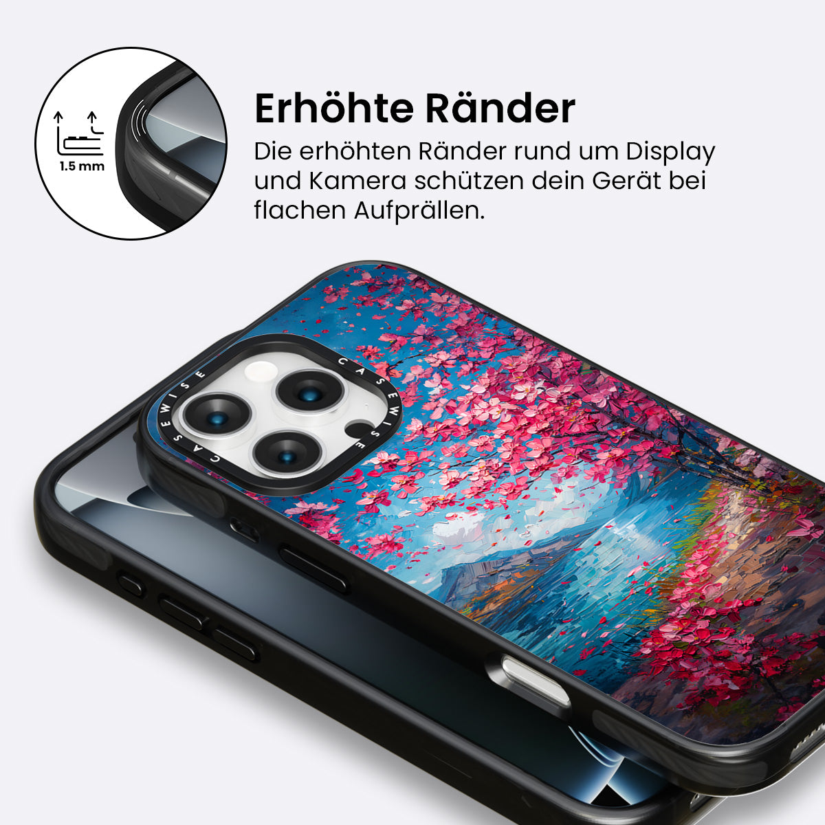 Kirschblüte Landschaft - Hülle