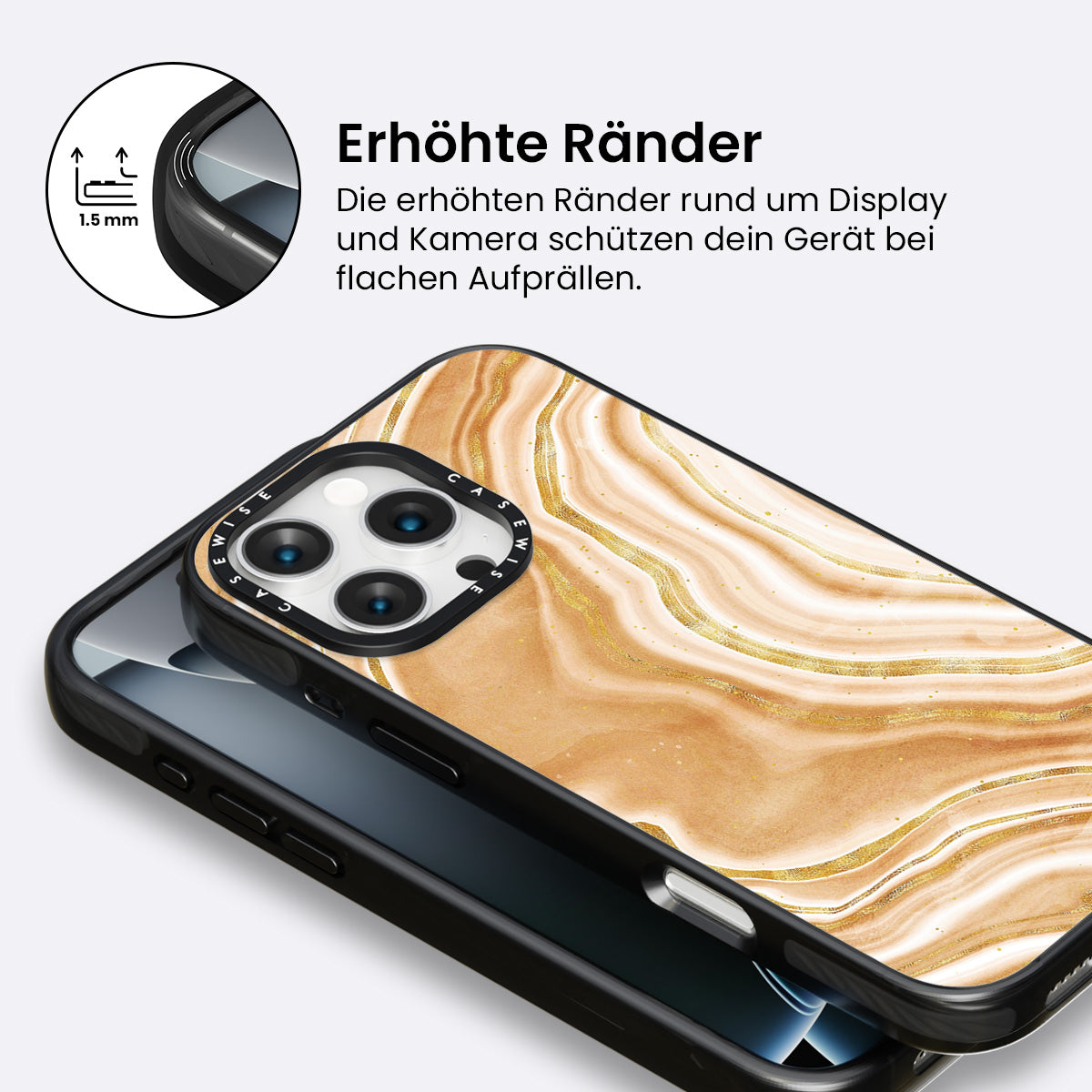 Goldene Achattextur 07 - Hülle