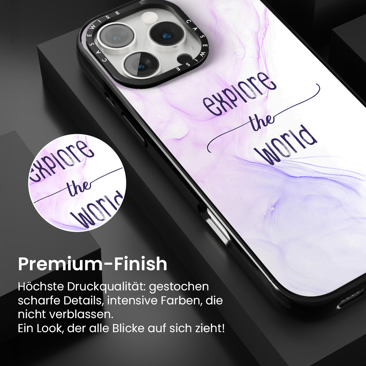 Erforschen Sie die Welt |Schwimmende Farben - Hülle