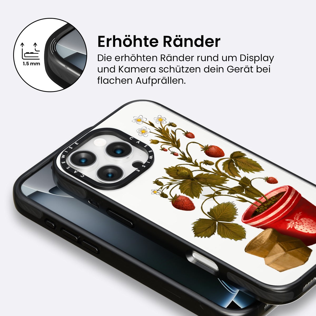 Erdbeeren in einem Topf - Hülle