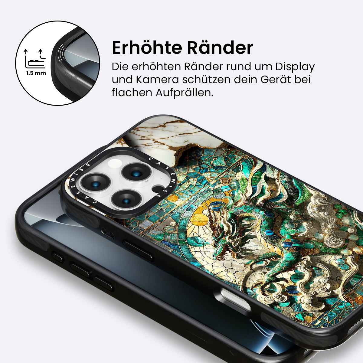 Asiatischer Jade Drache Kingugi - Hülle