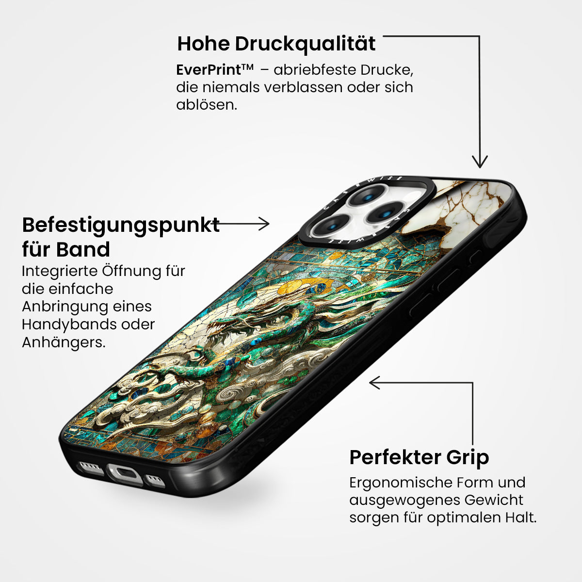 Asiatischer Jade Drache Kingugi - Hülle