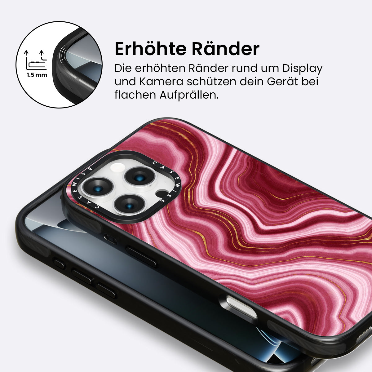 Rote Achattextur 04 - Hülle