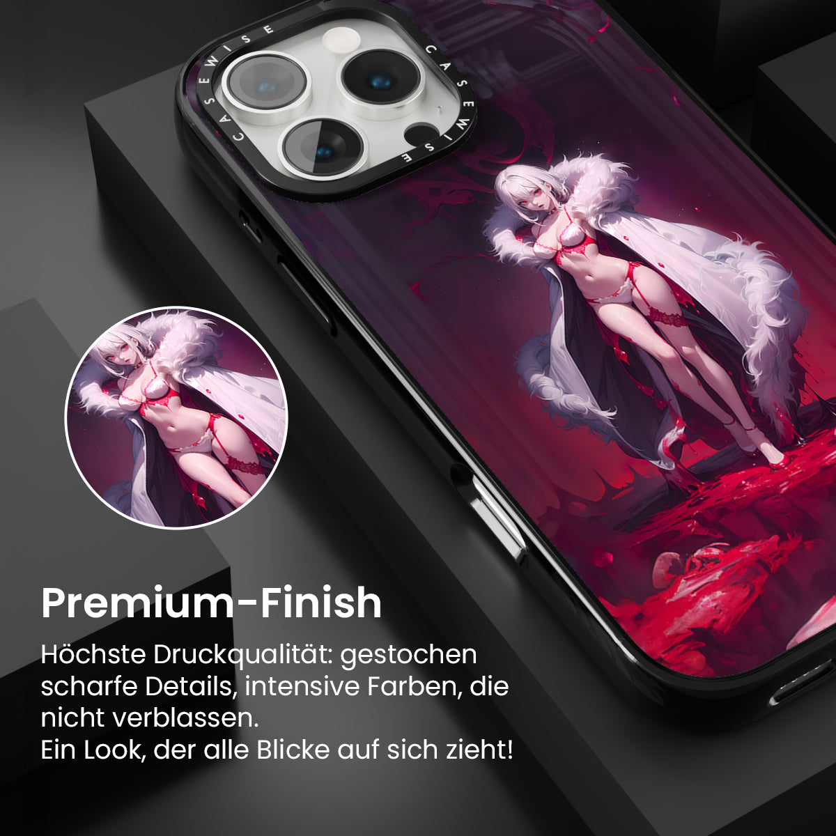 Weißes Kleid Anime Girl - Hülle