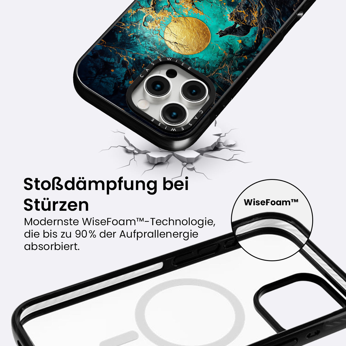 Smaragd -Wasserfälle - Hülle