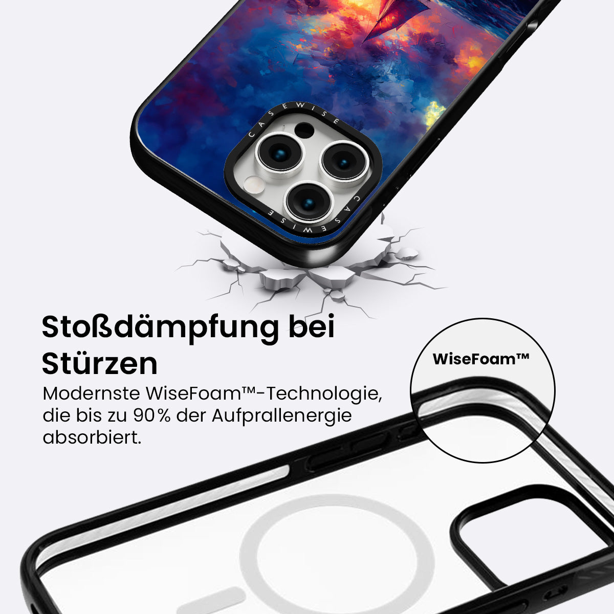 Segeln im Sonnenuntergang - Hülle