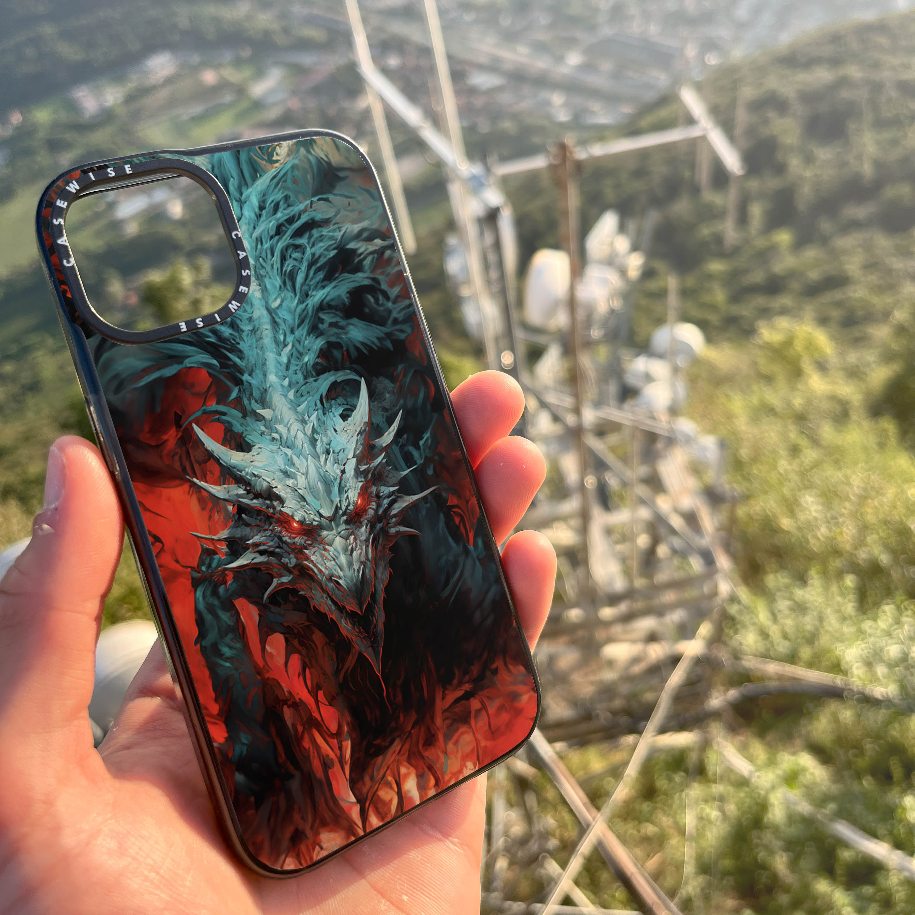Cyan Red Dragon - Hülle