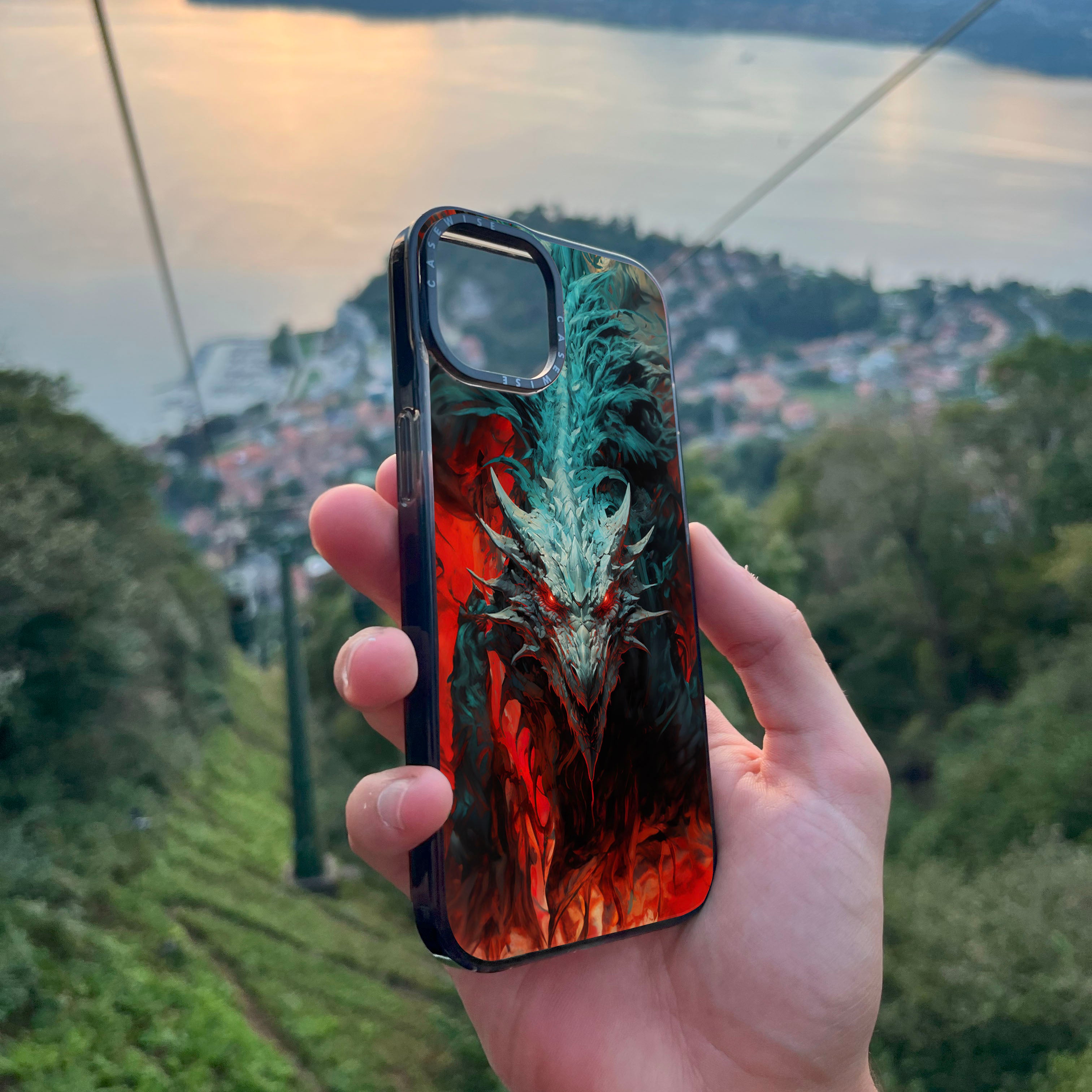 Cyan Red Dragon - Hülle