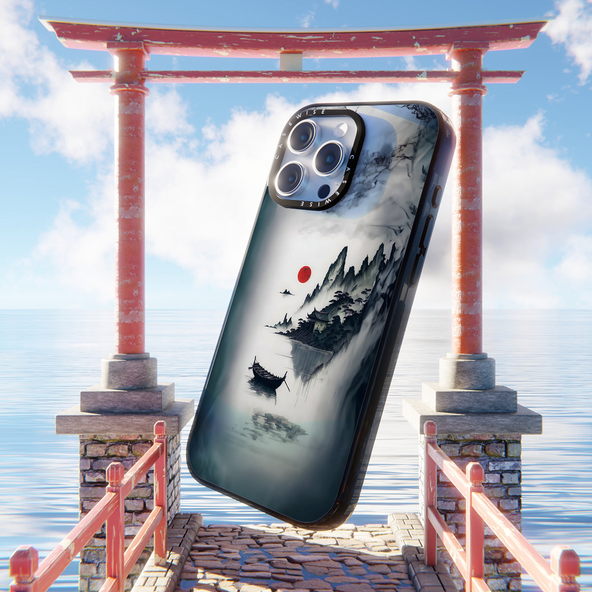 Japanisches Vintage -Boot - Hülle