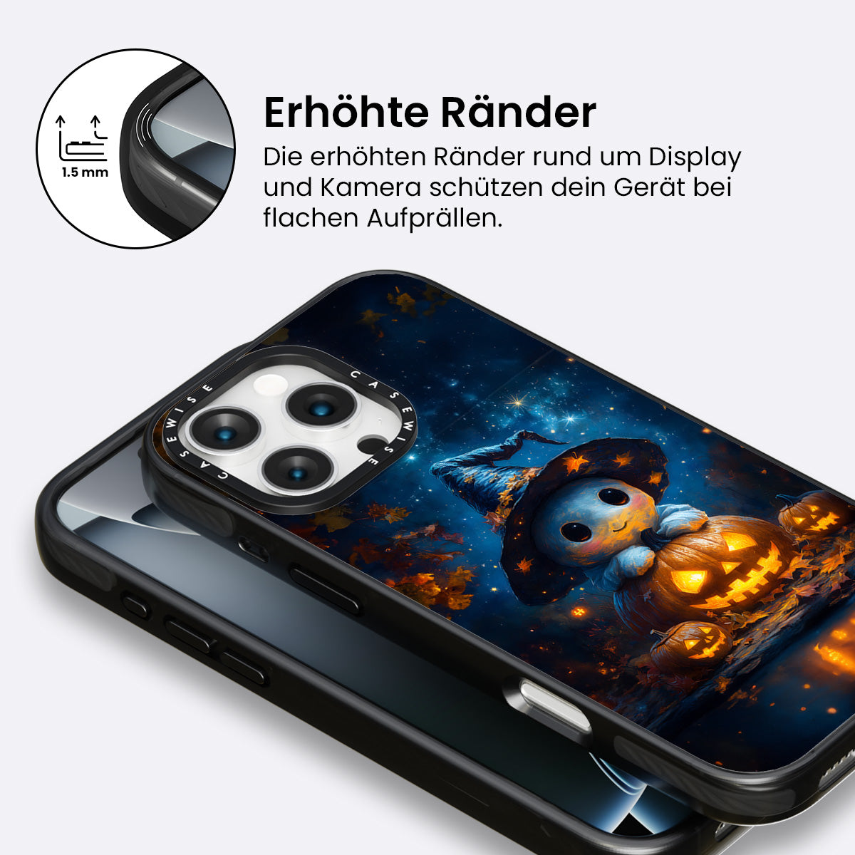Netter Babygeister auf Kürbis - Hülle
