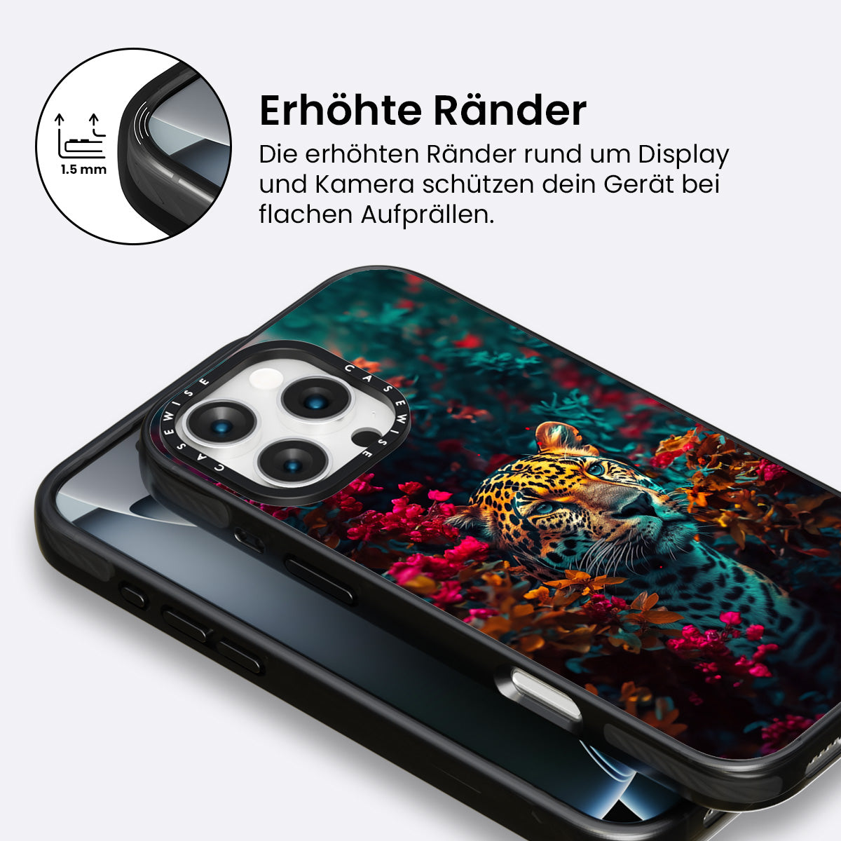Jaguar in Rosen - Hülle