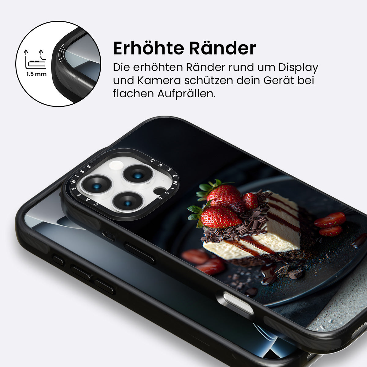 Erdbeerkäsekuchen - Hülle