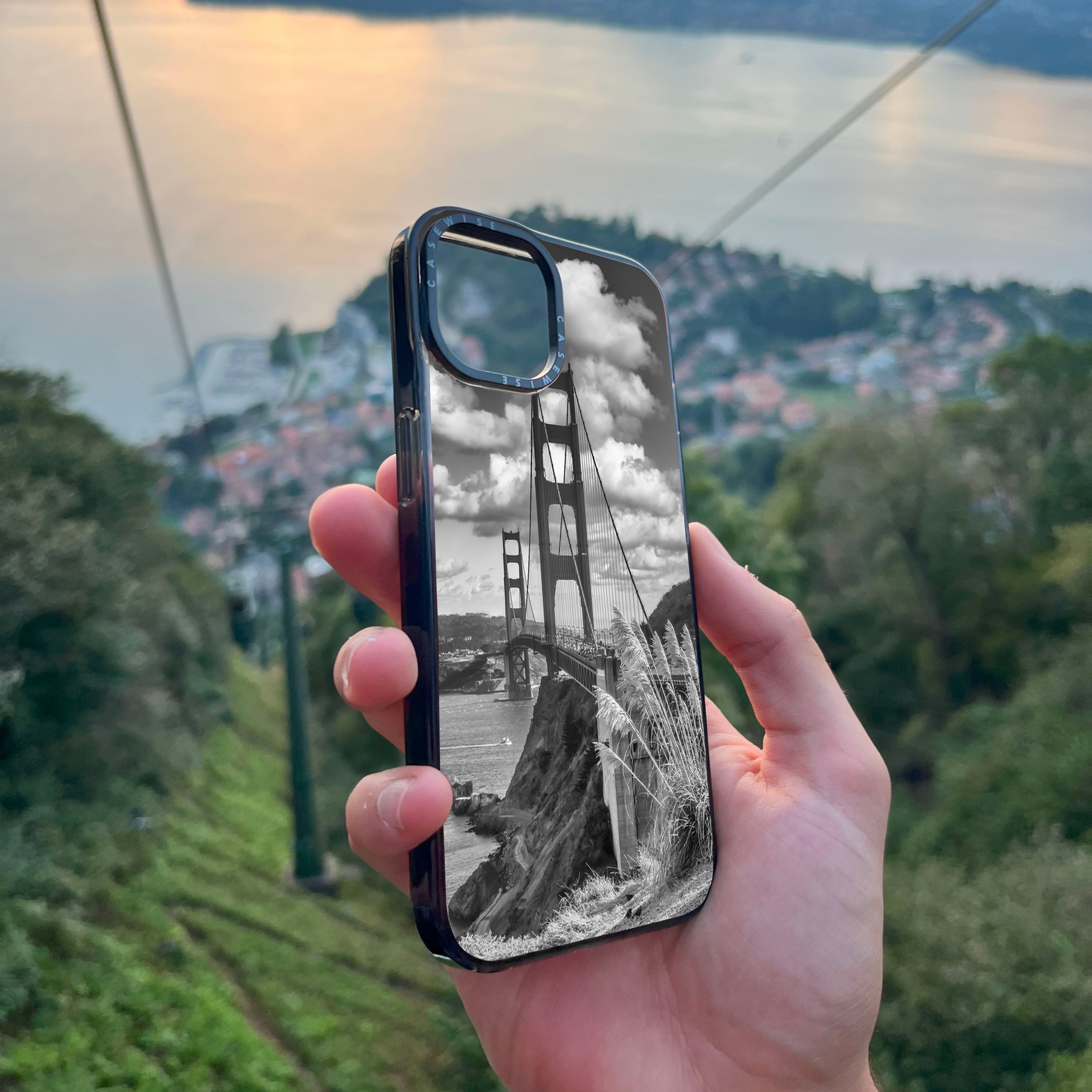 San Francisco Golden Gate Bridge |einfarbig - Hülle