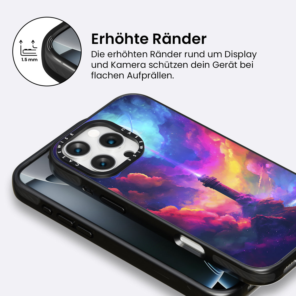 Weltraumleuchtturmmalerei - Hülle