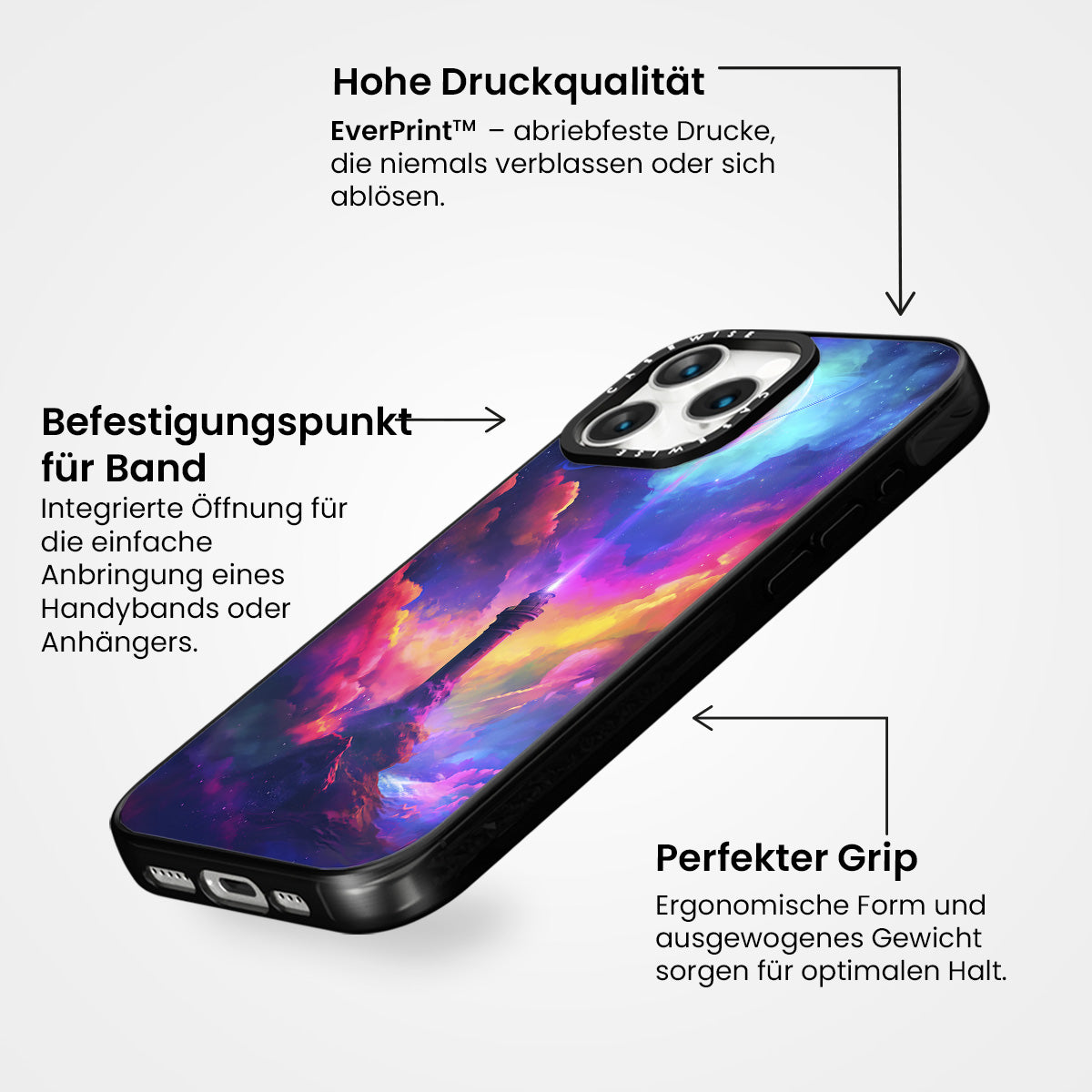 Weltraumleuchtturmmalerei - Hülle