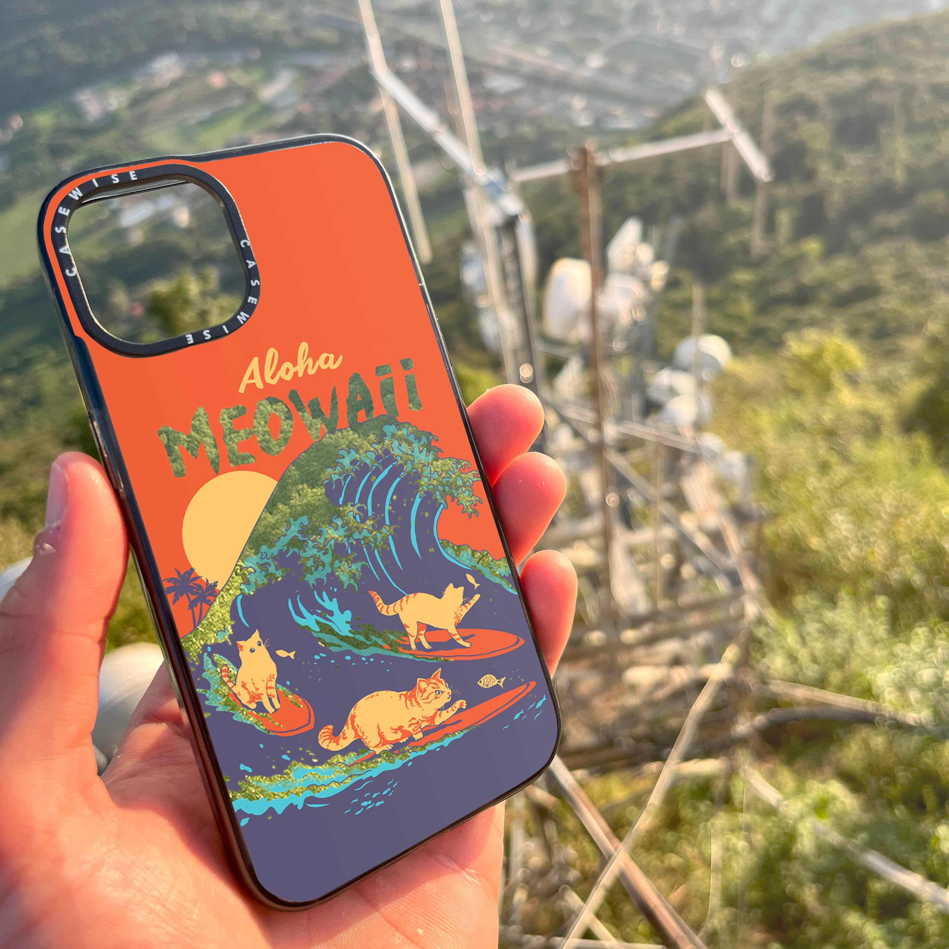 Aloha, Miau! - Hülle