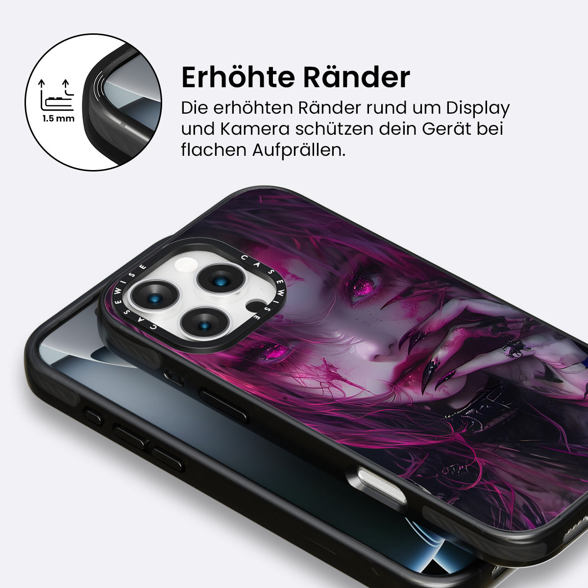 Rosa Zombie -Mädchen - Hülle