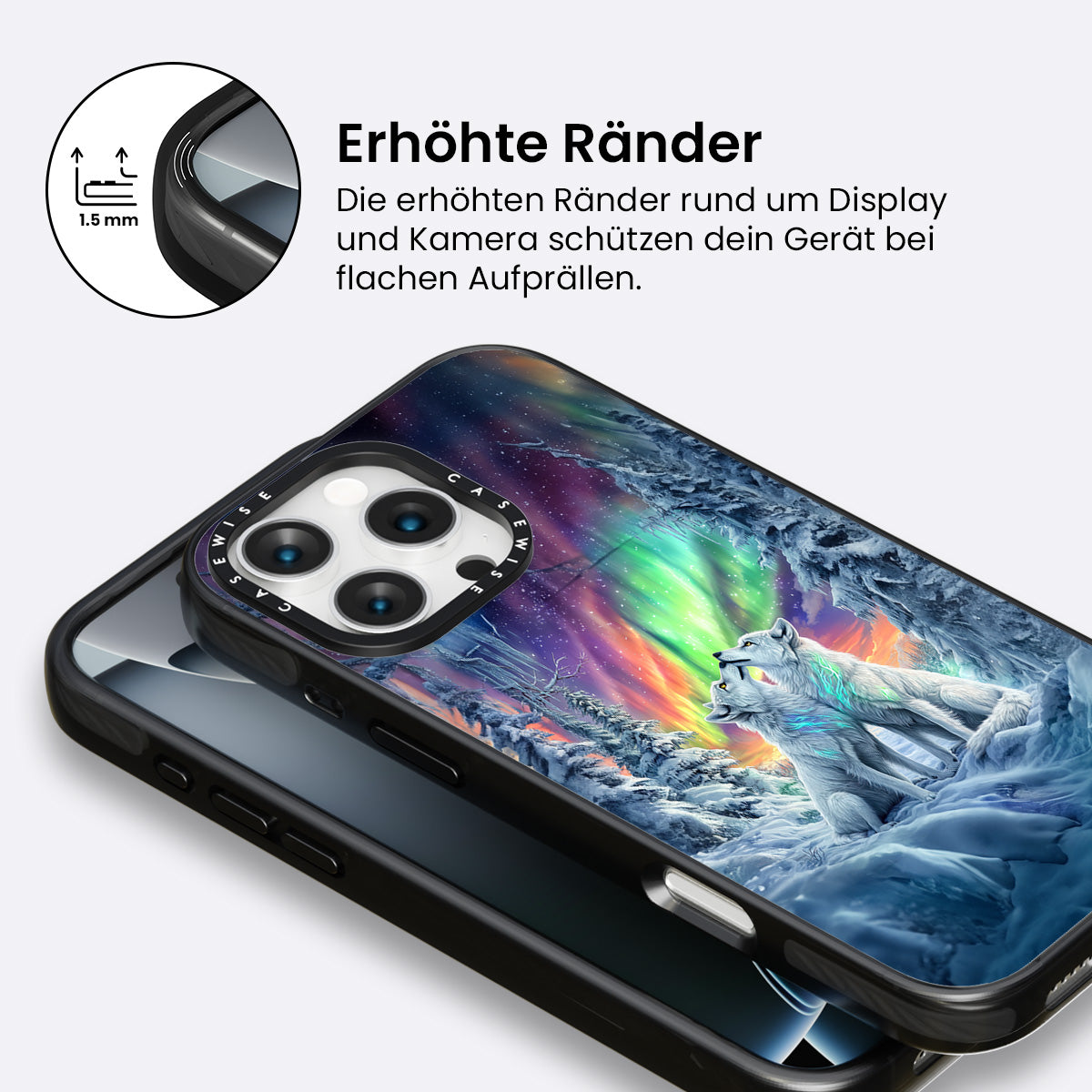 Arktische Regenbogenwolfs - Hülle