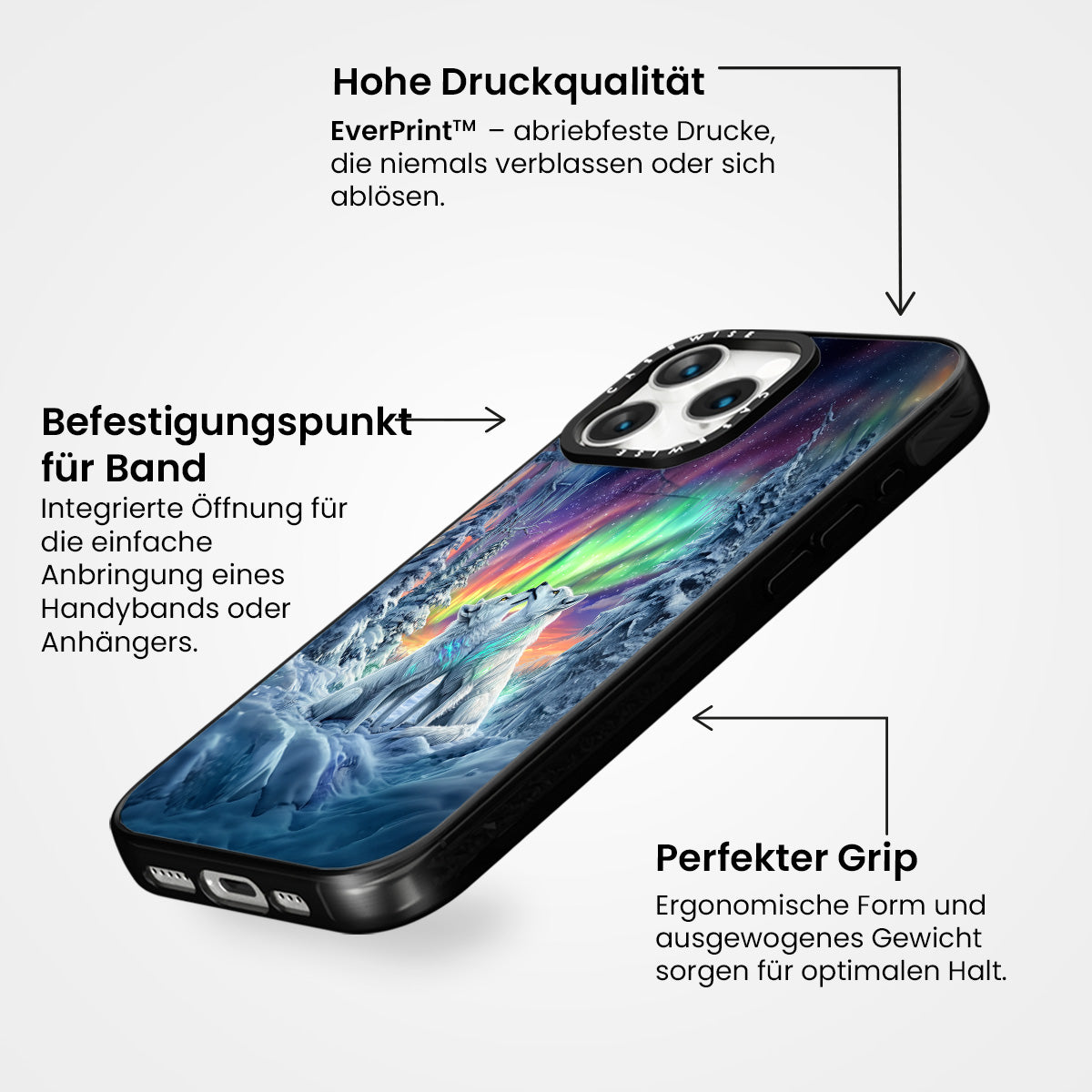 Arktische Regenbogenwolfs - Hülle
