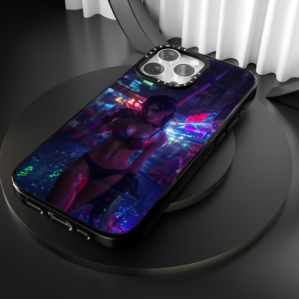 Cyberpunk Mädchen - Hülle