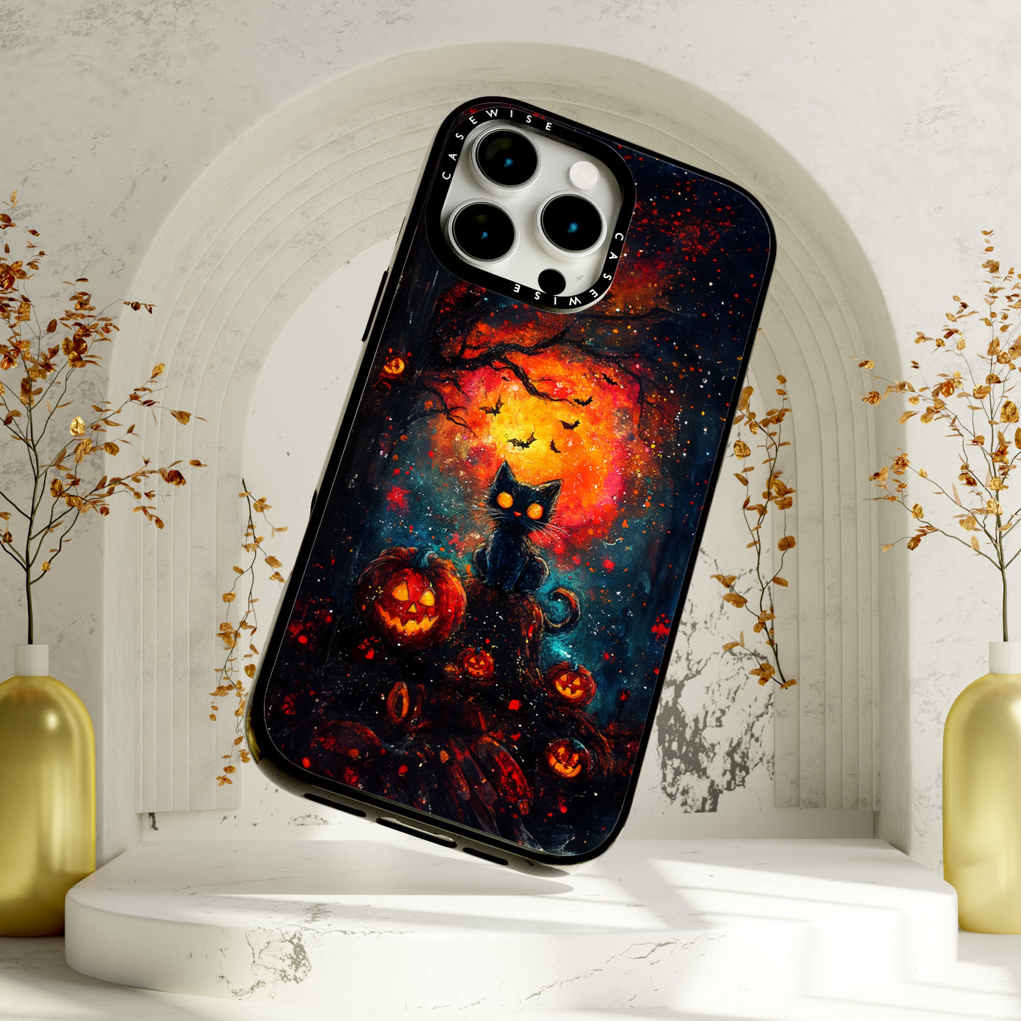 Halloween Forest Cat - Hülle