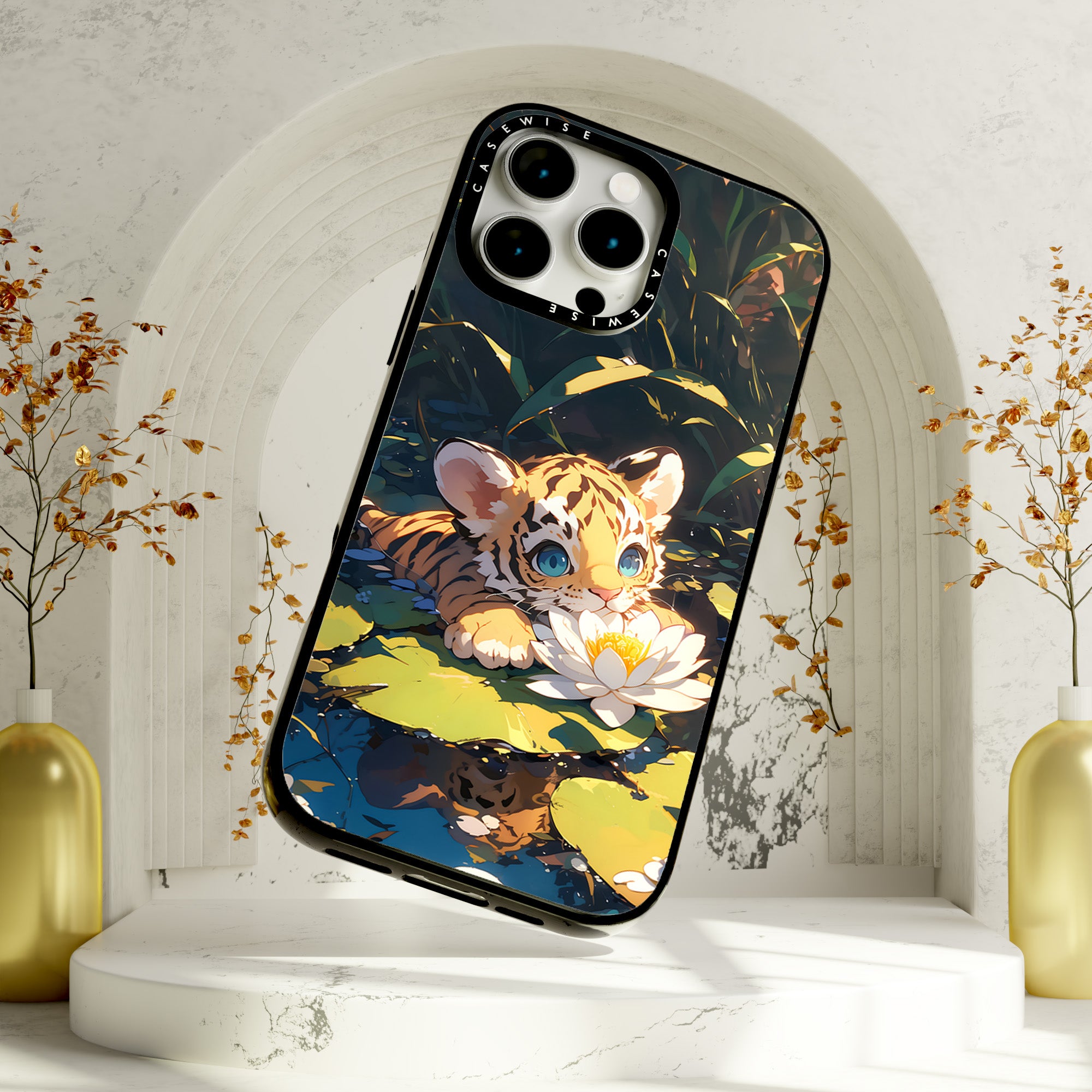 Süßer Anime -Tigermeer Rose - Hülle
