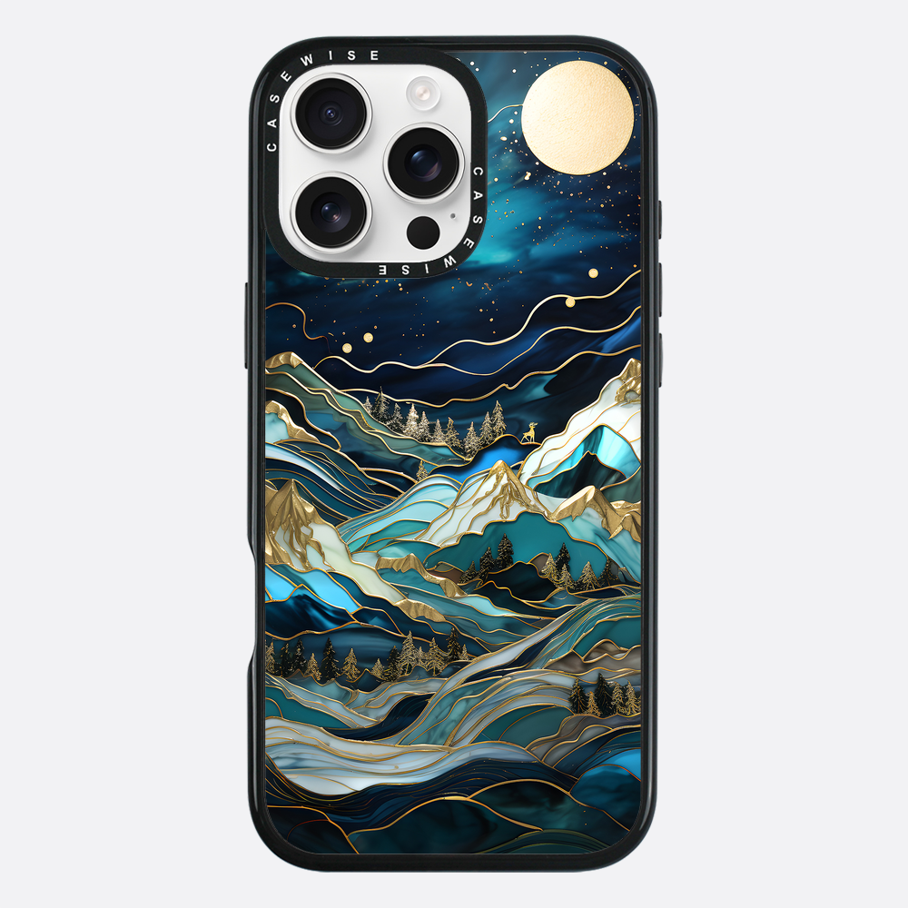 Starry Night Moon Light Peaks - Hülle