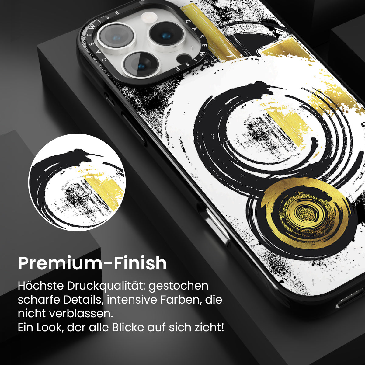Abstrakte Kunstdynamikformen - Hülle