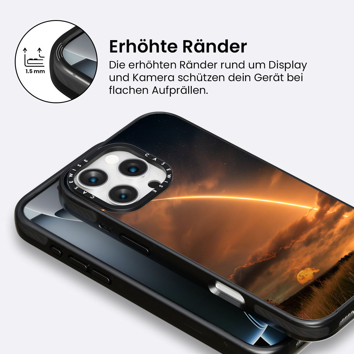 Asteroiden Sonnenuntergang - Hülle