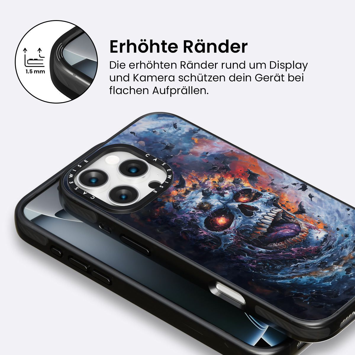 Schädel schreien - Hülle