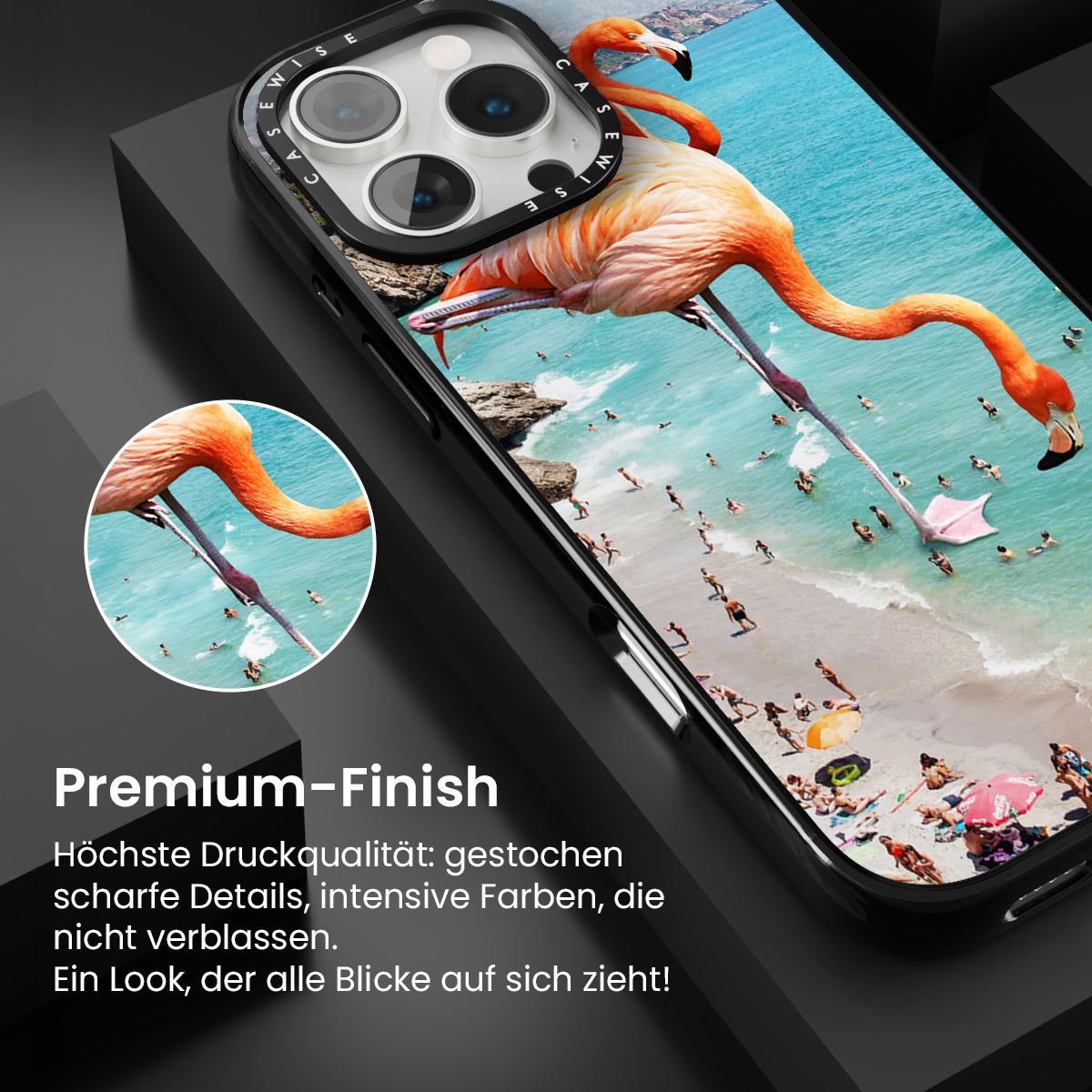 Flamingos auf Th - Hülle