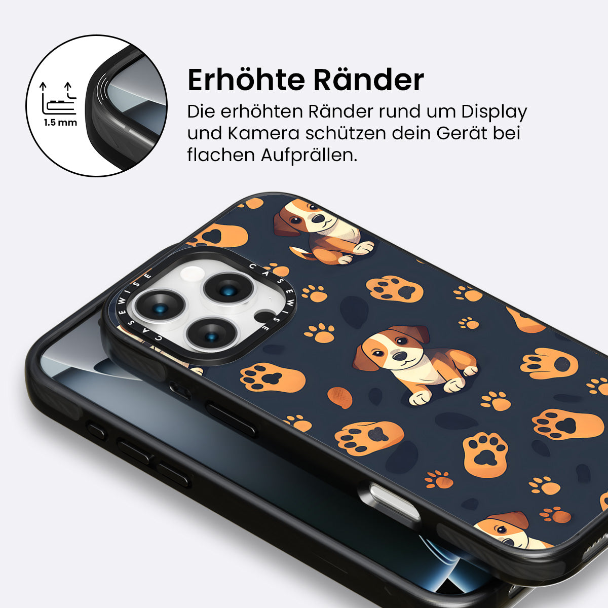 Hundepfotenmuster - Hülle