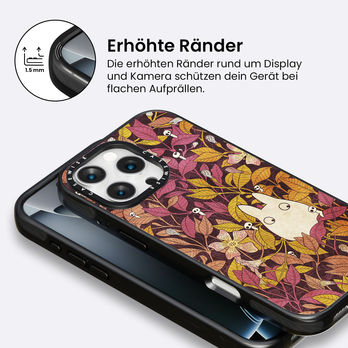 Chibi und Blumen - Hülle