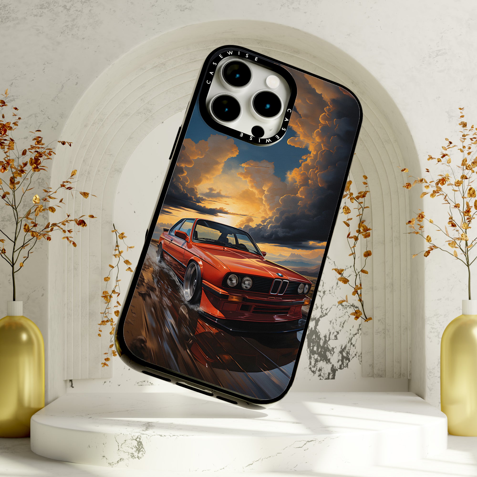BMW M3 E30 Sonnenuntergangsmalerei - Hülle