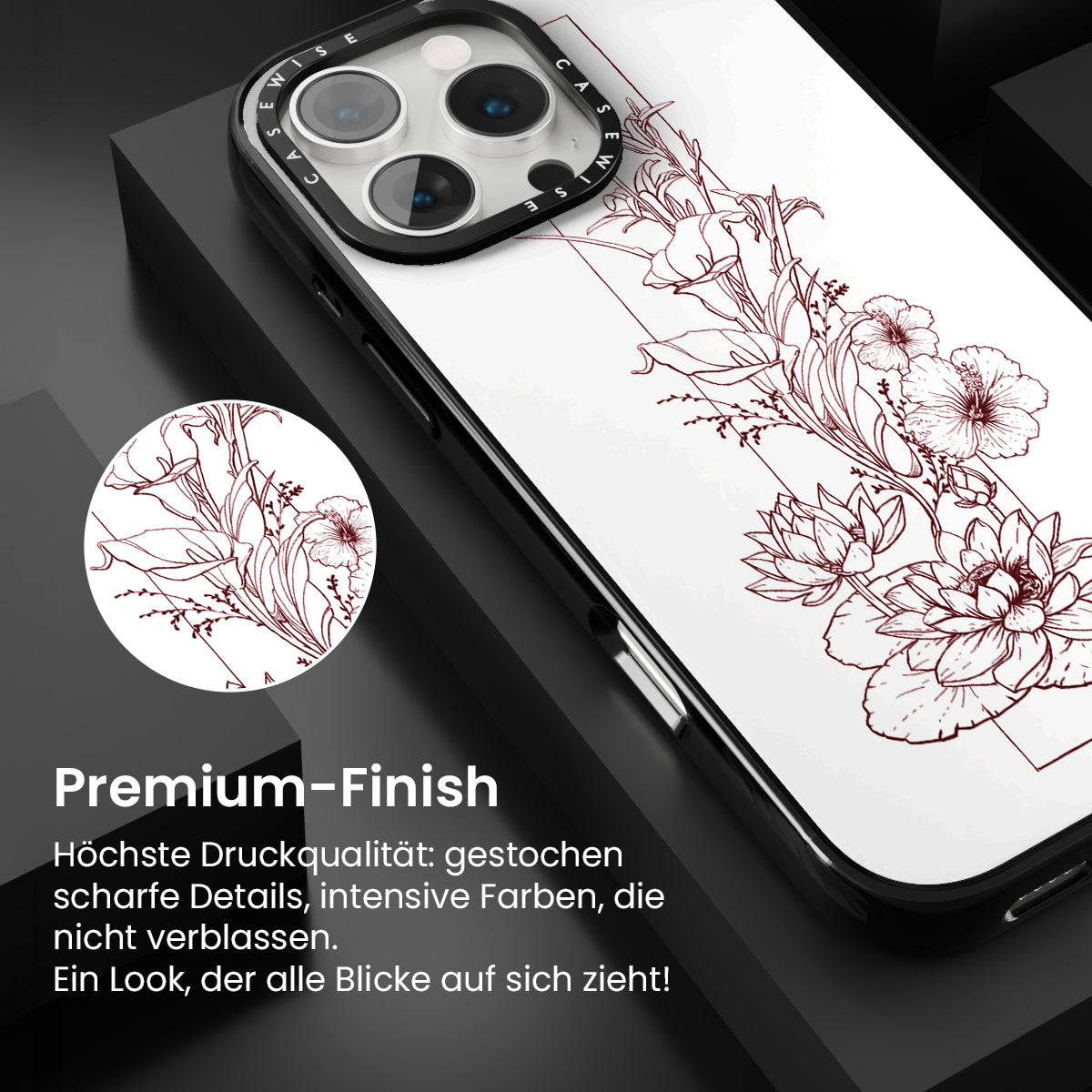 Blumenzusammensetzung - Linie - Hülle