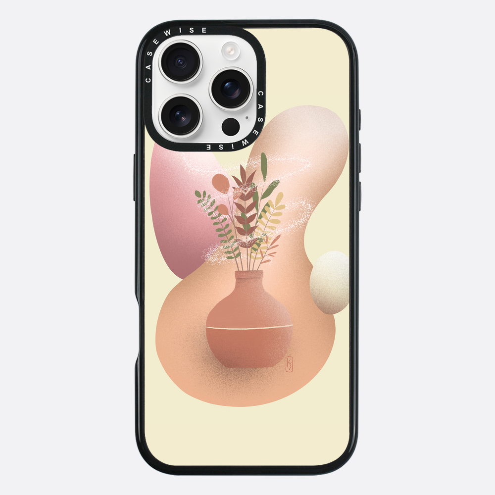 Vase mit Blumen - Hülle