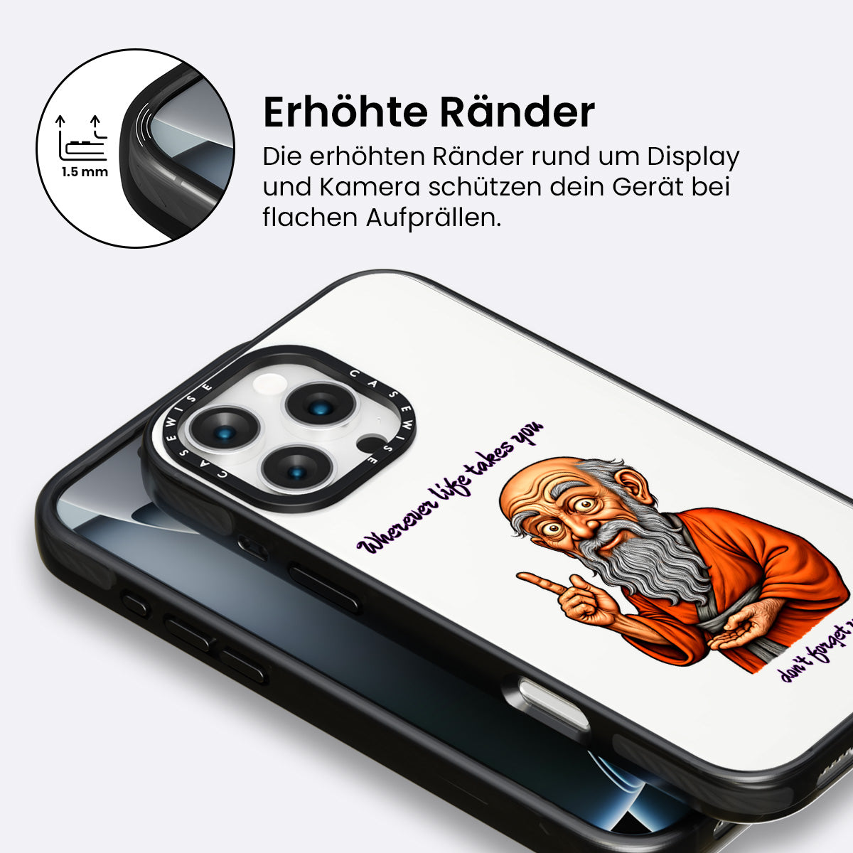 Konfuzius -Meister - Ladegerät - Hülle