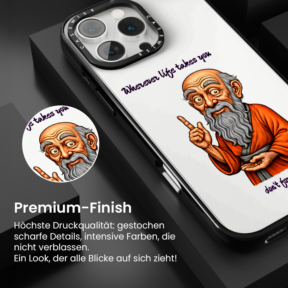 Konfuzius -Meister - Ladegerät - Hülle