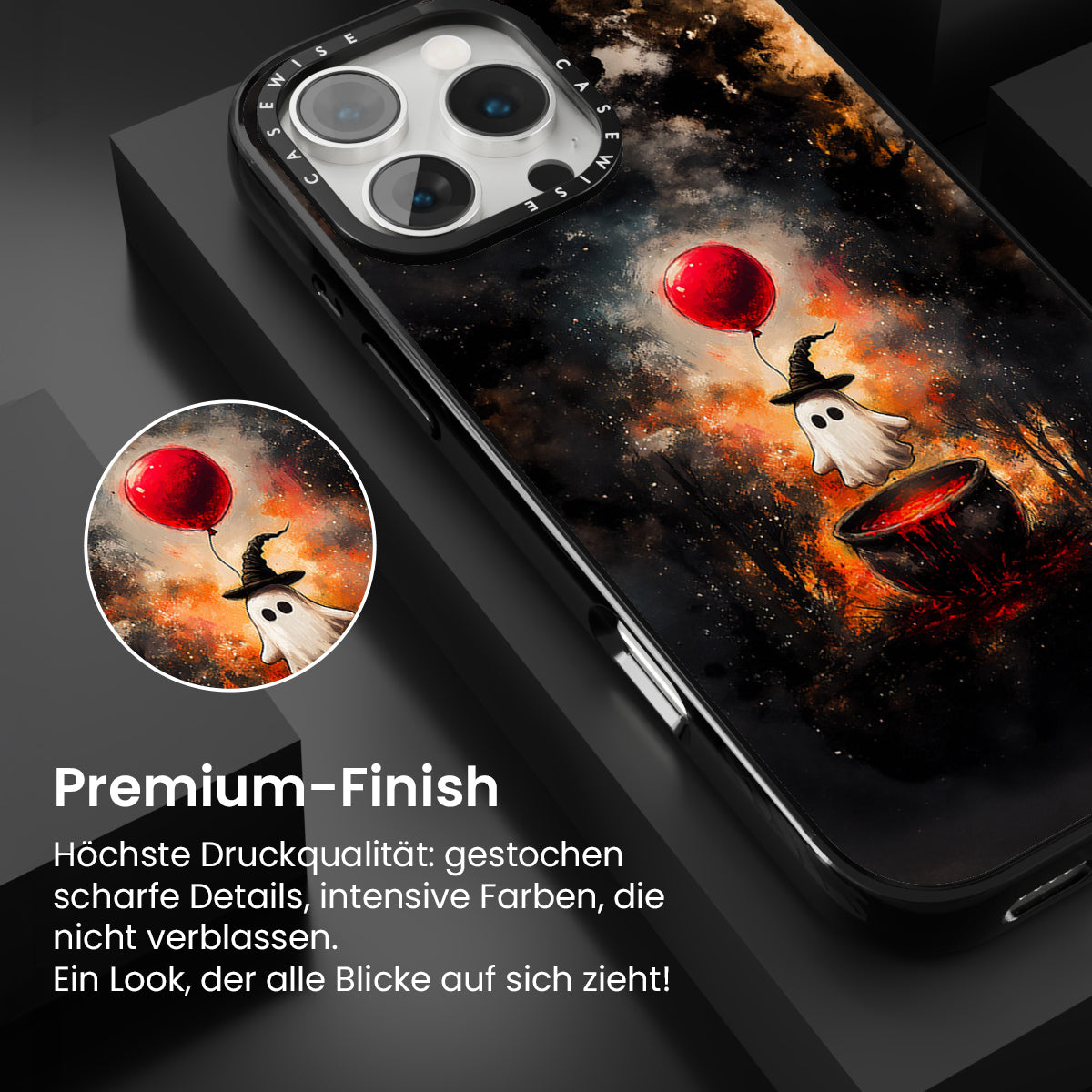 Geist mit einem Ballon - Hülle